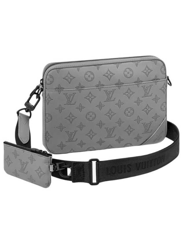 루이비통 듀오 메신저백 모노그램 쉐도우 앤트러사이트 그레이 M46104