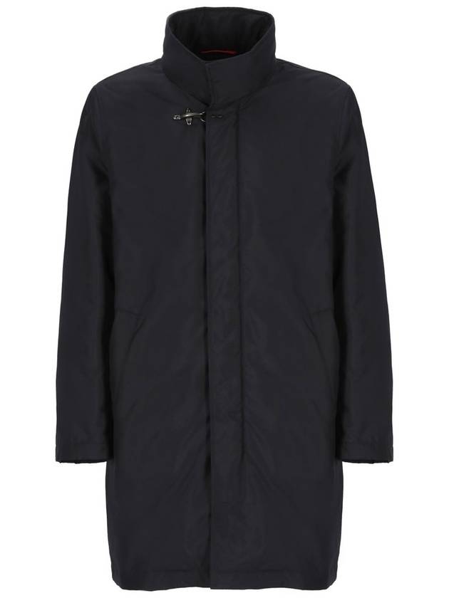 페이 하이넥 롱슬리브 코트