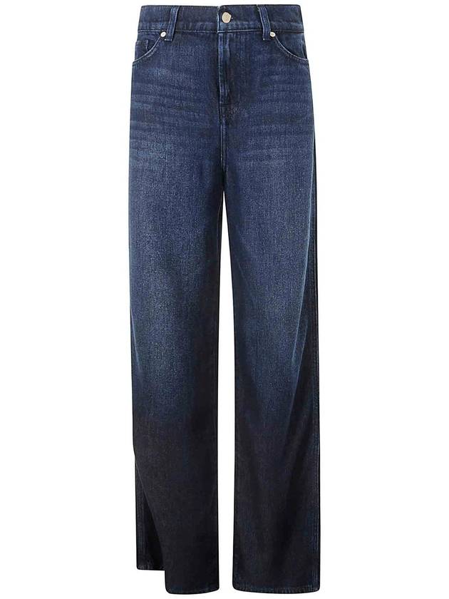 7 For All Mankind Dark blue denim trousers
