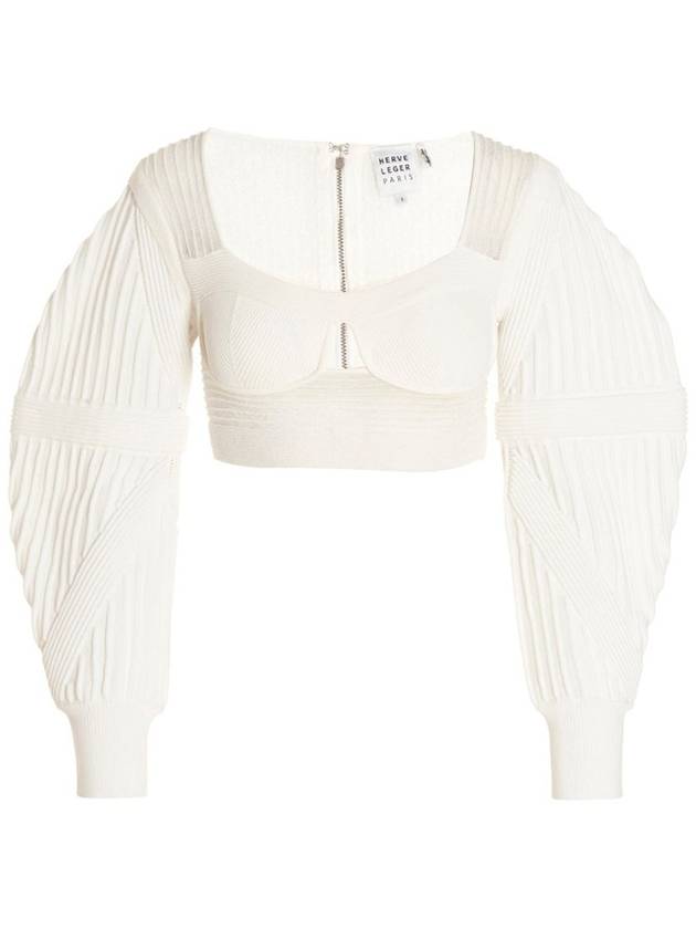 Herve Leger - Knit bustier top