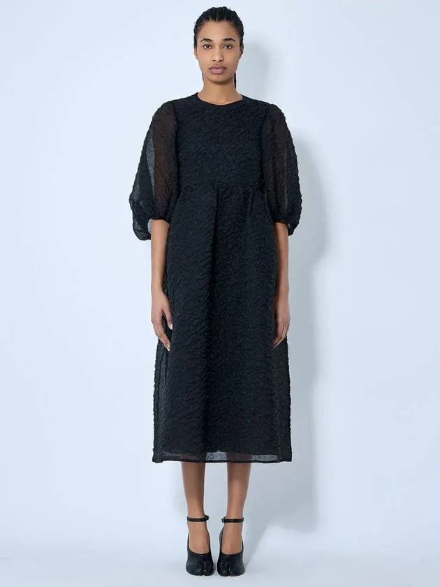 세실리 반센 카르멘 텍스처드 미디 가운 125RTW10004KARMENDRESS_None