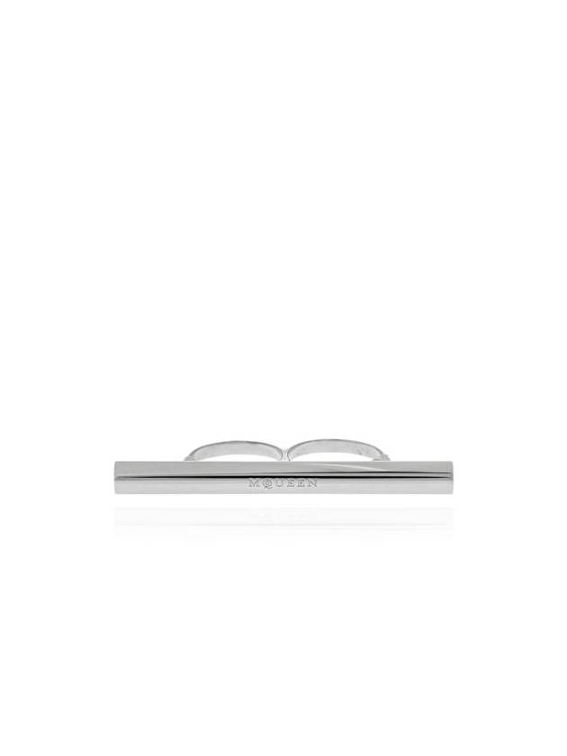 알렉산더 맥퀸 크로스바 더블 링