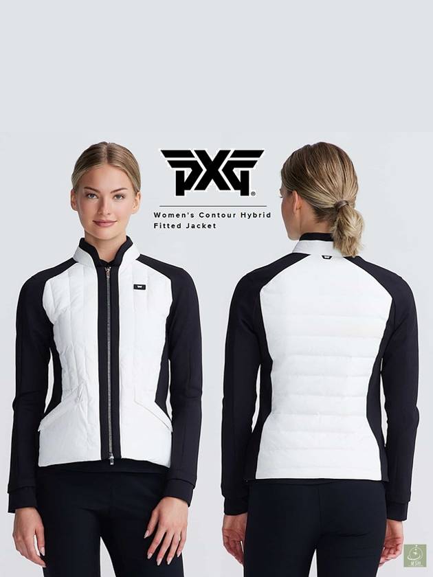 PXG 골프웨어 여성 겨울 방한패딩 하이브리드 핏 보온 경량패딩 점퍼 여자 다운 자켓