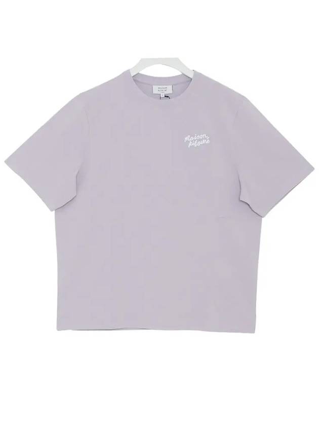 메종키츠네 25SS 핸드라이팅 여성 반팔 MW00126KJ0119 0173