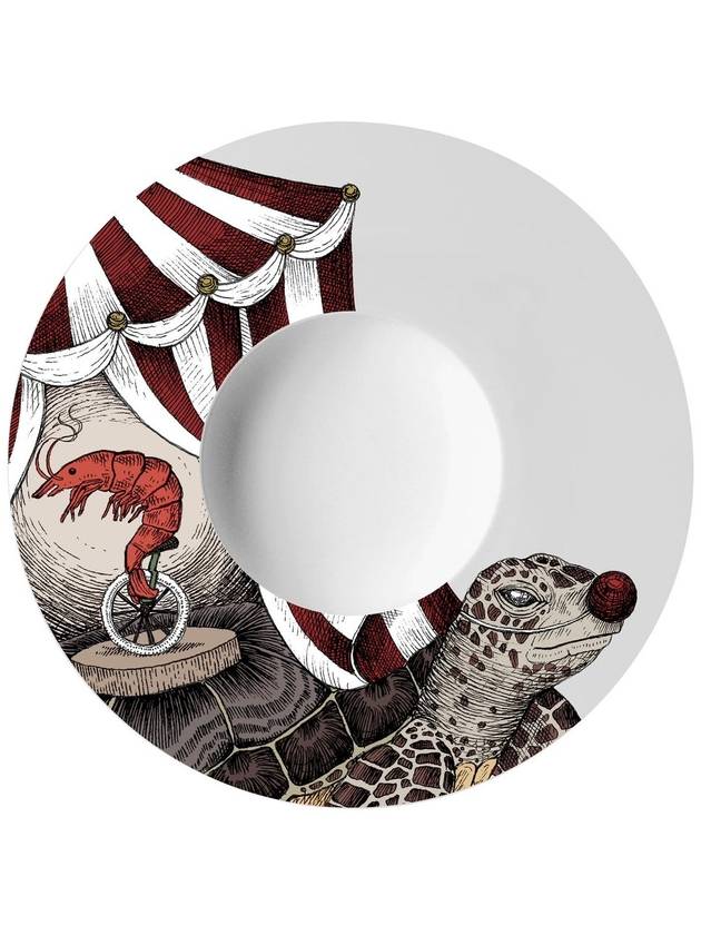 서커스 고메 플레이트 28cm 터틀 Searcus gourmet plate 28cm turtle