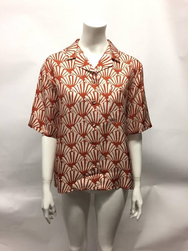 라 더블제이 볼드 프린트 캐주얼 반바지