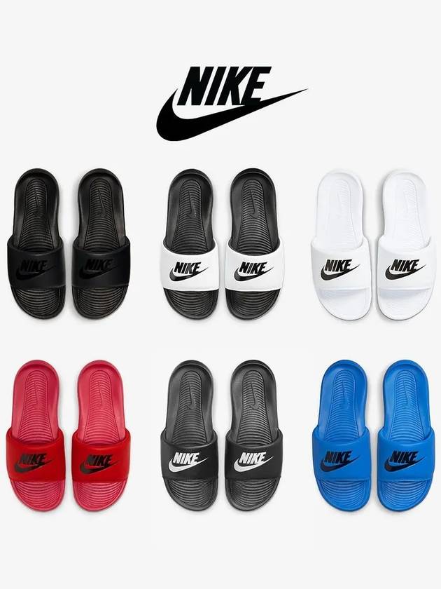 나이키 슬리퍼 빅토리 해변 스트랩 신발 6컬러 블루 블랙 레드 화이트 블랙화이트