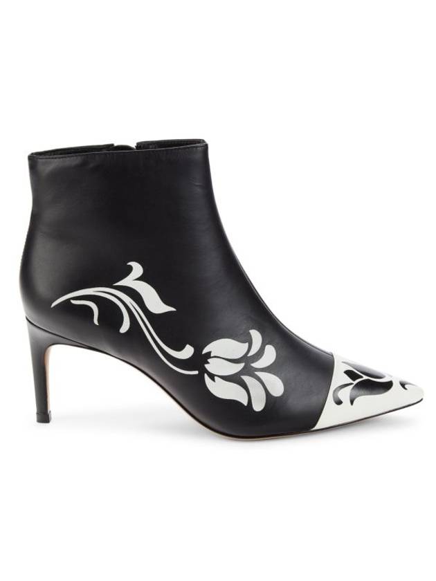 다프네 프린트 가죽 부티 Daphne Print Leather Booties