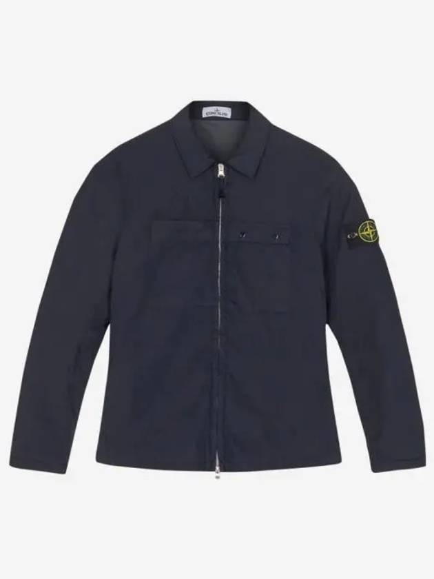 스톤 아일랜드 10404 투 포켓 나일론 오버셔츠 네이비 블루 20FW Stone Island 10404 Two Pocket Nylon Overshirt Navy Blue 20FW
