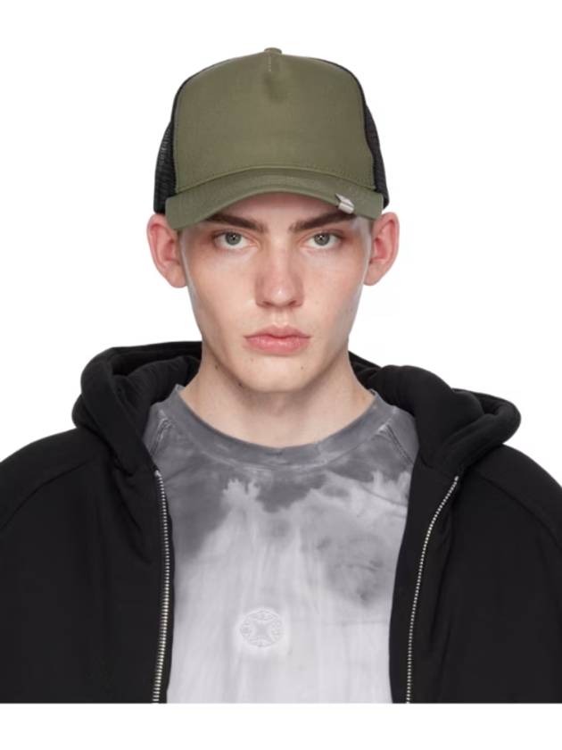 1017알릭스9SM 그린   블랙 라이터캡 트러커 볼캡 MILITARY GREEN