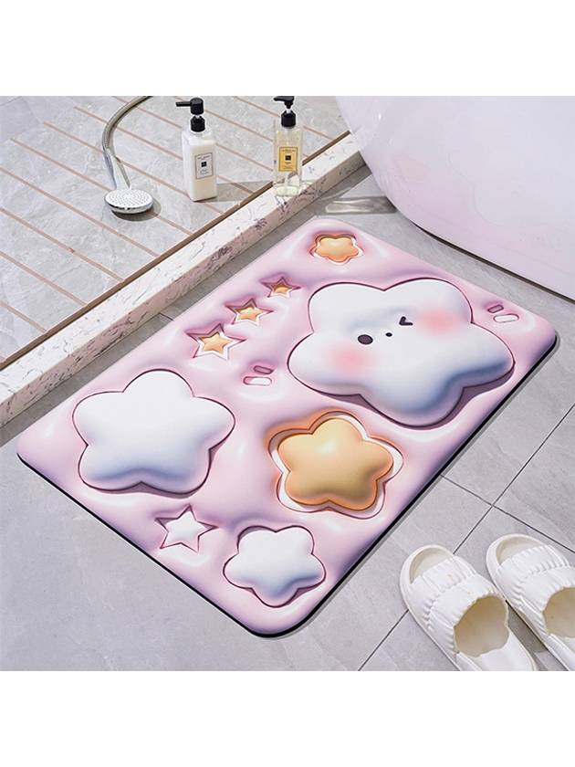 포유매트 3D 스타 규조토 발매트