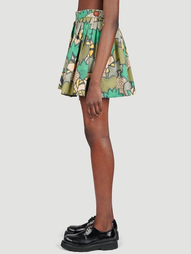 겐조 프린트 미니 스커트 FD62JU1869F1 51 B0110821511