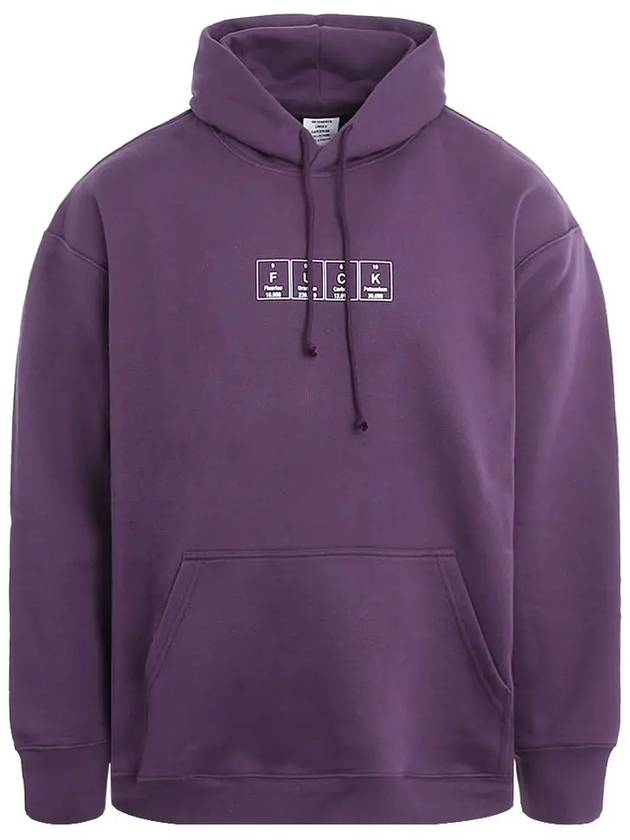 21SS UE51TR250A AUBERGINE 베트멍 포 스퀘어 로고 후드티