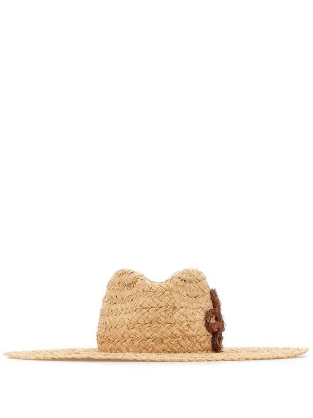 루슬란 바긴스키 와이드 브림 워븐 햇 FDR036STRLBR11PBHRSRB_NATSTA