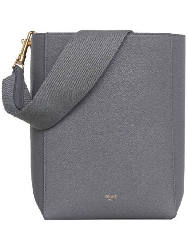 셀린느 상글 스몰 버킷 백 그레이