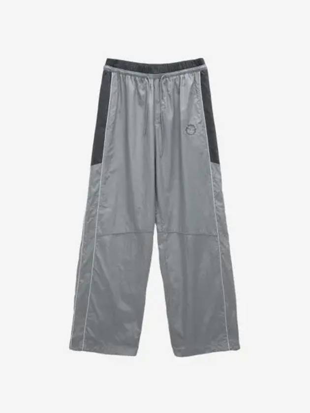 W 마뗑킴 사이드 파이핑 트랙 팬츠 그레이 W Matin Kim Side Piping Track Pants Grey