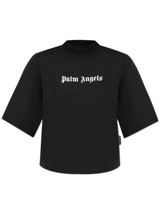 Palm Angels T-shirt With Logo Women's Black