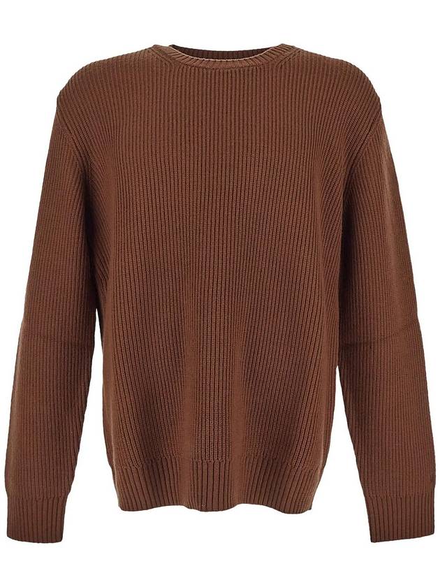 Seven Seven gauge crewneck sweater in wool