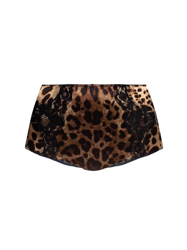 돌체앤가바나 여성 하이라이즈 브리프 브라운