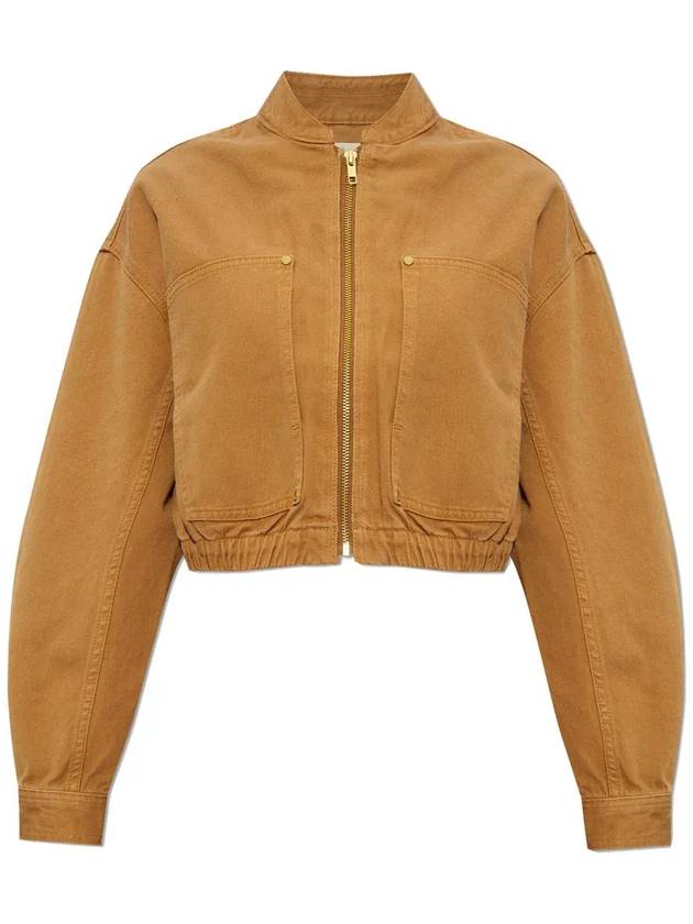 울라 존슨 크롭 유틸리티 재킷 UJ99050040_TANGIERWASH