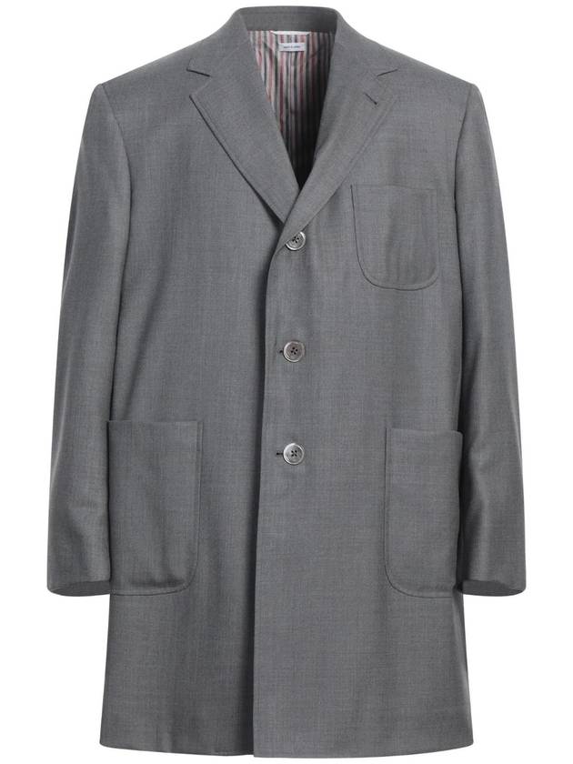 톰브라운 롱 자켓 코트