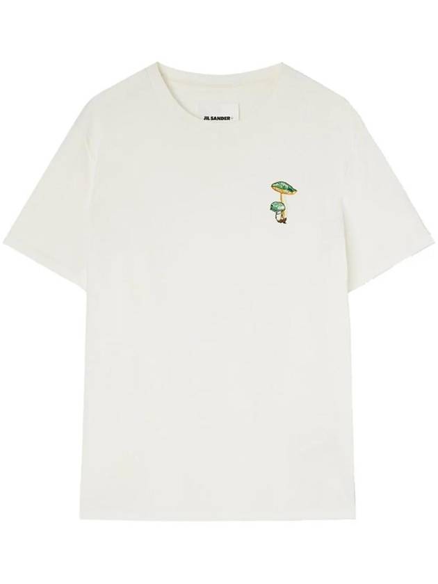 질샌더 crew neck cotton T shirt J47GC0142J20150