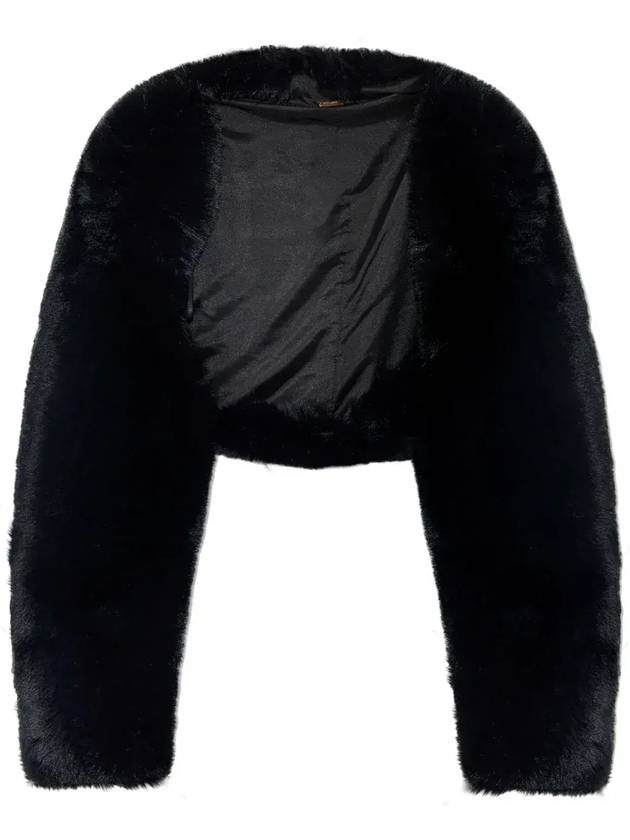 컬트 가이아 벤틀리 퍼 재킷 JT3538FF26620_BLK