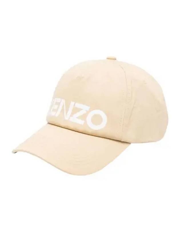 겐조 로고 베이스볼 캡 베이지 Kenzo Logo Baseball Cap Beige