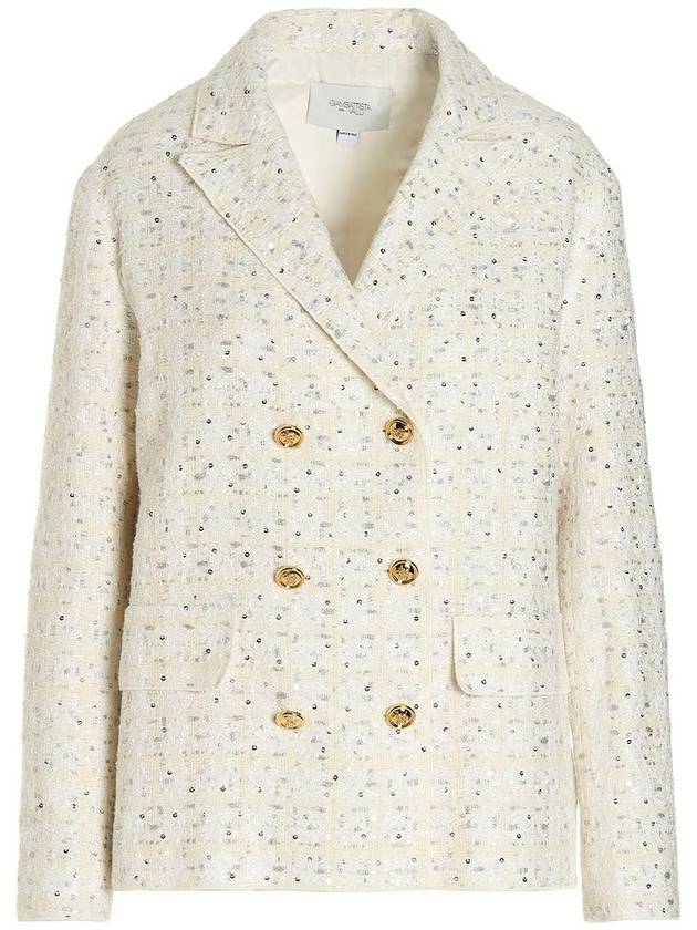 Giambattista Valli Double breast sequin blazer