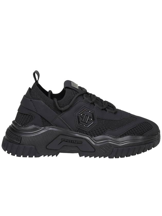 Philipp Plein Philipp plein black hexagon runner sneakers