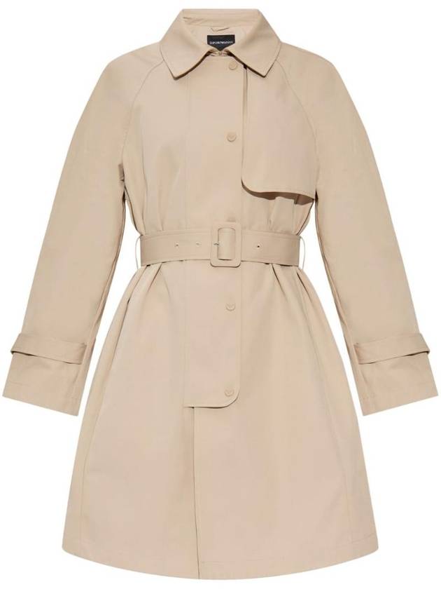 엠포리오아르마니 여성 COTTON BLEND 트렌치코트 COAT EW000638AF12646U6151