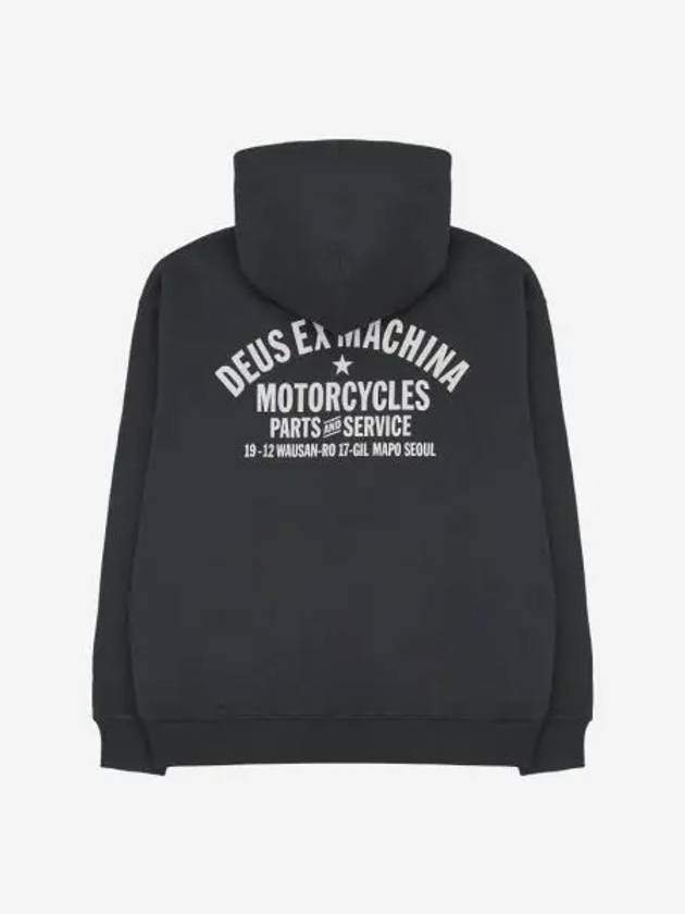 데우스 엑스 마키나 오버사이즈 서울 앤트러사이트 Deus Ex Machina Oversized Seoul Hoodie Anthracite