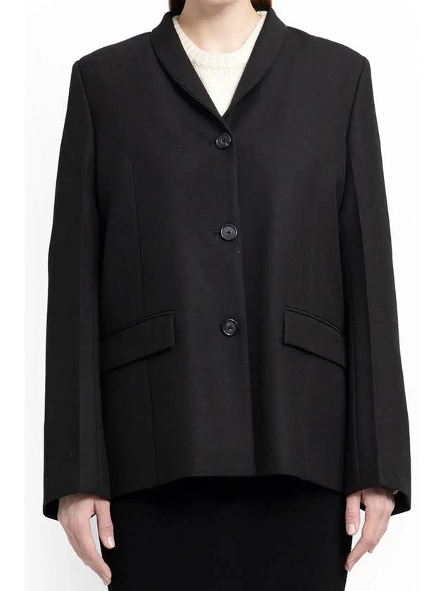 Toteme 칼라 버튼업 재킷 241WRZ1063FB0026_001