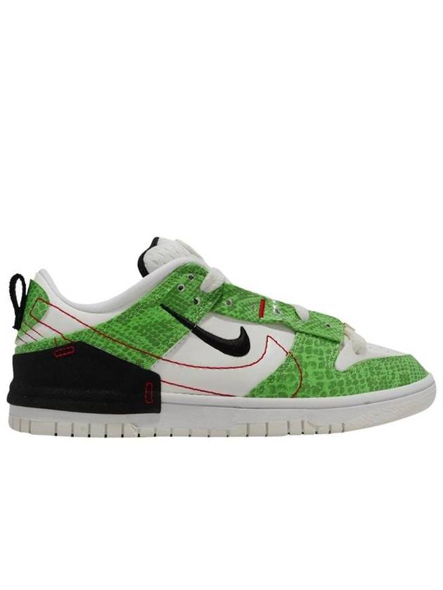 나이키 덩크 로우 디스럽트 2 저스트 두 잇 그린 스네이크스킨