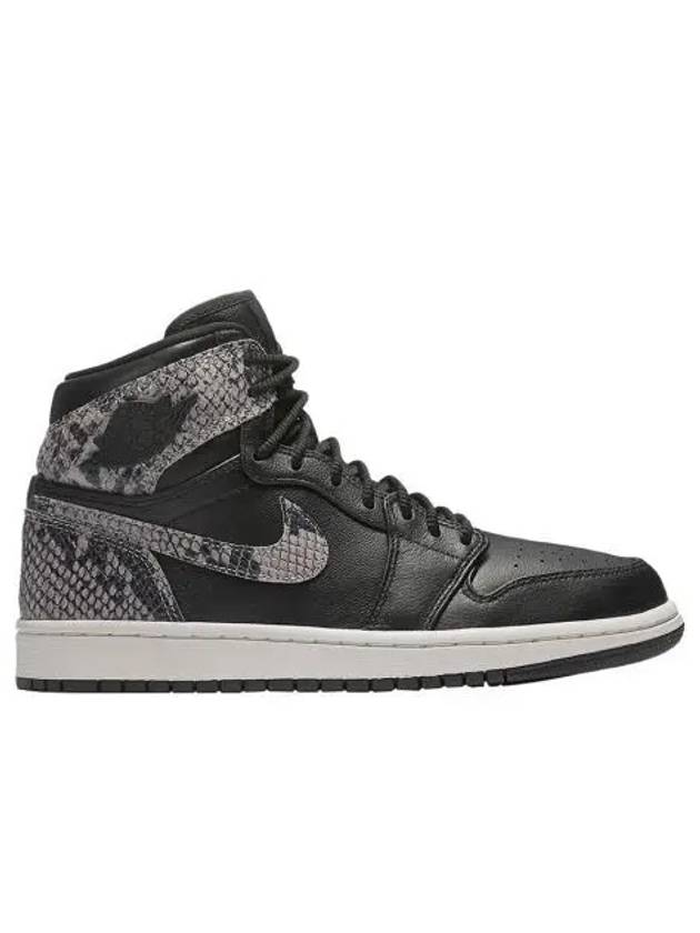 W 조던 1 레트로 하이 블랙 스네이크 W Jordan 1 Retro High Black Snake