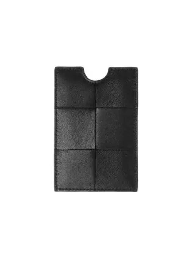 보테가 베네타 카세트 크레딧 카드 케이스 블랙 Bottega Veneta Cassette Credit Card Case Black