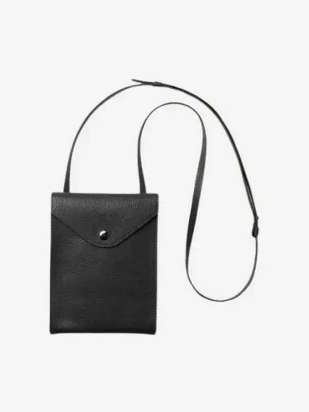 르메르 스트랩 엔벨로프 블랙 Lemaire Enveloppe with Strap Black