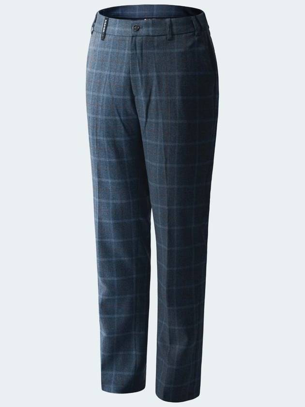 마헤스 남성 바지 MEN 블랙라벨 클래식 체크패턴 히든밴딩 일자핏팬츠 GPM7187