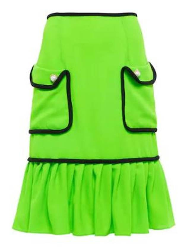 NB04 로다테 여성 스커트 Embellished wool midi skirt P00611202