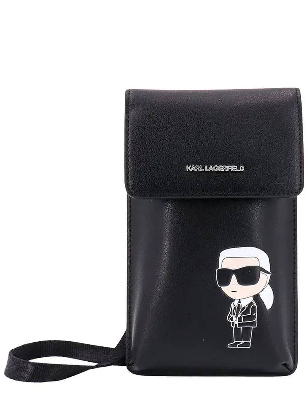 Karl Lagerfeld Kikonik 20 폴드오버 탑 파우치 230W3217_A999