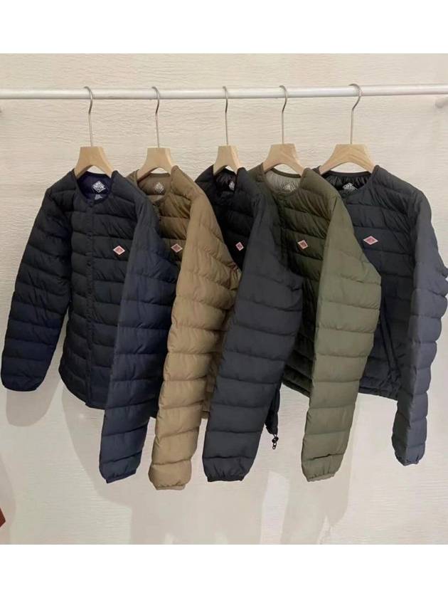 단톤 여성 경량 패딩 크루넥 이너 다운 자켓 점퍼 가디건 아우터 따뜻한 캐주얼 8색상