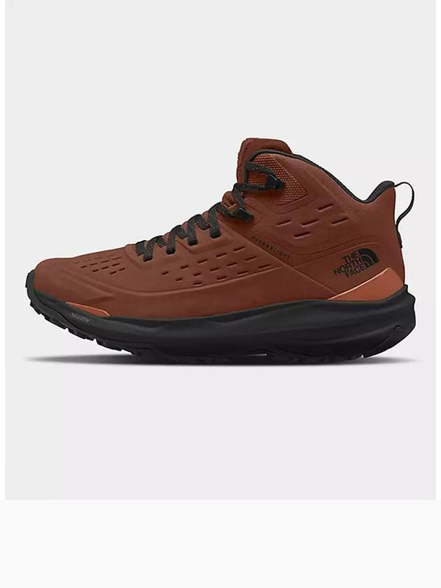 노스페이스 남성 벡티브 익스플로리스 2 미드 퓨처라이트 레더 부츠 발편한 등산화 하이킹 트레킹 트레일 방한화 브라운