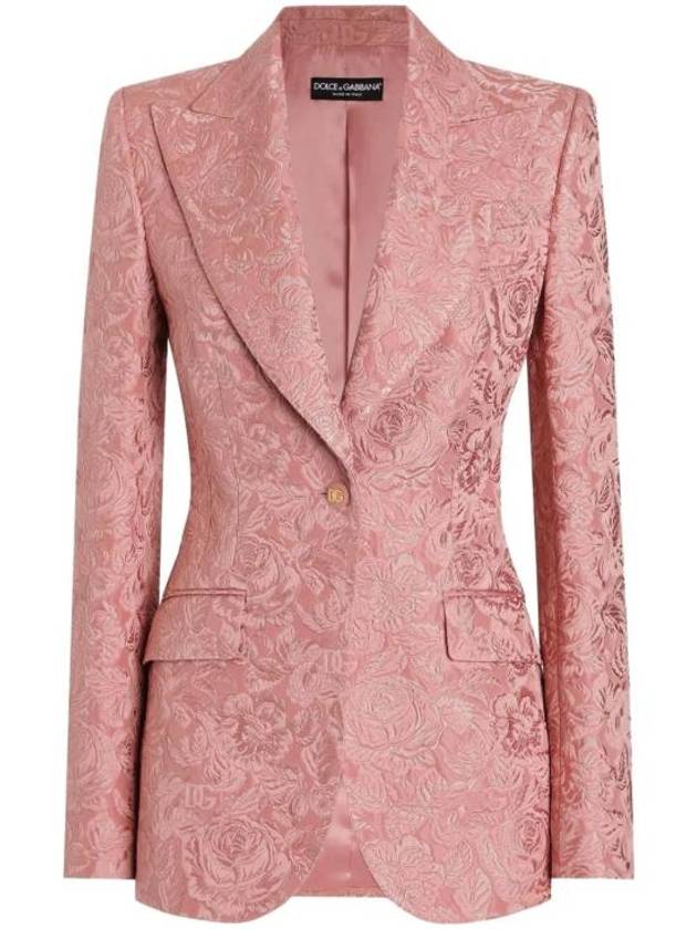 25SS 돌체앤가바나 수트 자켓 F29UCT HJMQK F0473 ROSA POLVERE SCURO