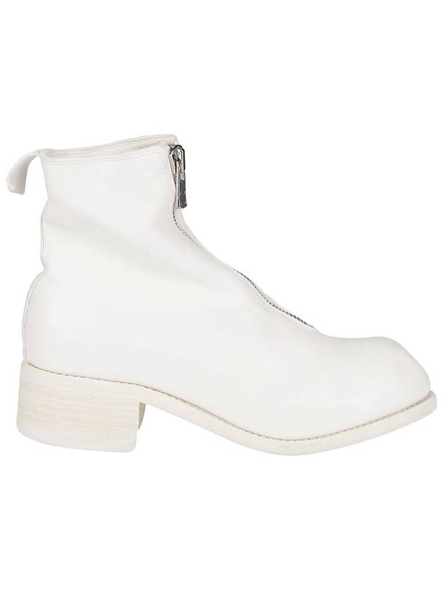 Guidi PL1 프런트 지퍼 앵클 부츠