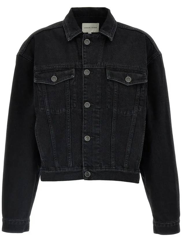 Loulou Studio 클래식 데이브 재킷 DAVE_WASHEDGREY