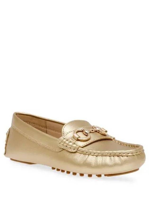 우먼 앤클라인 Chrystie 모카신 드라이버 로퍼즈 단화 스니커즈 골드 10375768