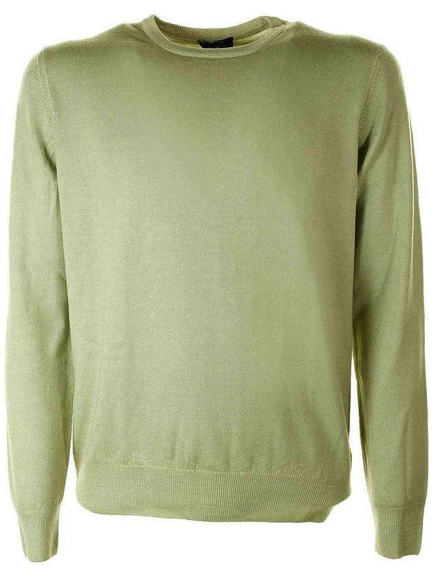 Barba Lime Crew Neck Sweater