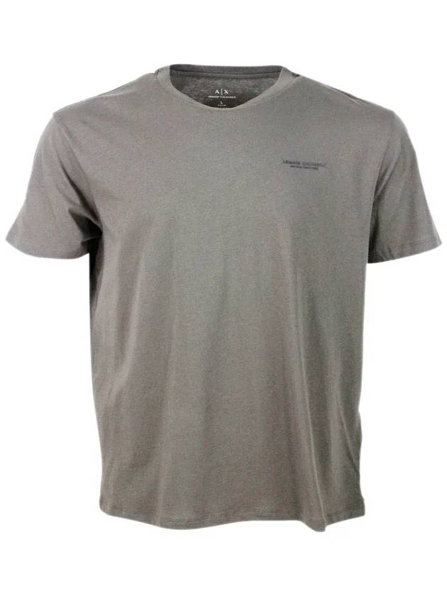 Armani Exchange 로고 프린트 크루넥 티셔츠 8NZT91Z8H4Z_1897