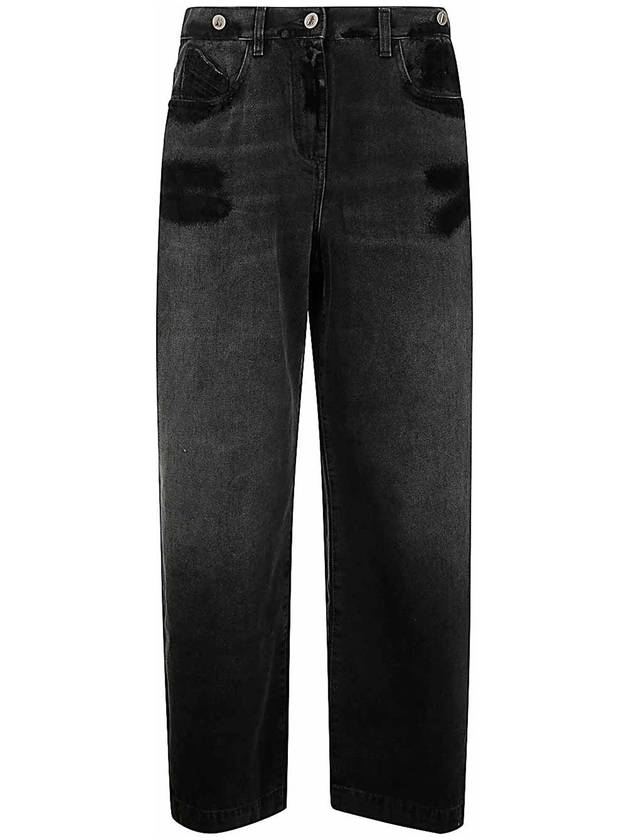 The Attico Long Trousers Denim