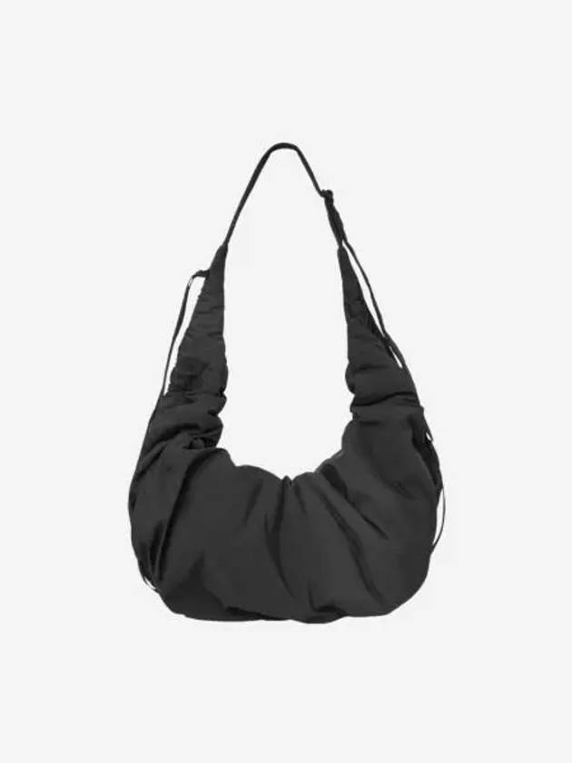 코스 캐노피 나일론 오버사이즈 크로스바디백 블랙 COS Canopy Nylon Oversized Crossbody Bag Black